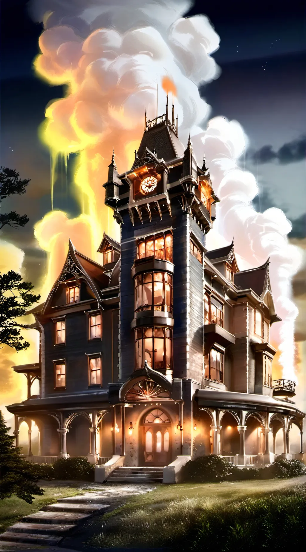 ai character: Hazbin hotel background