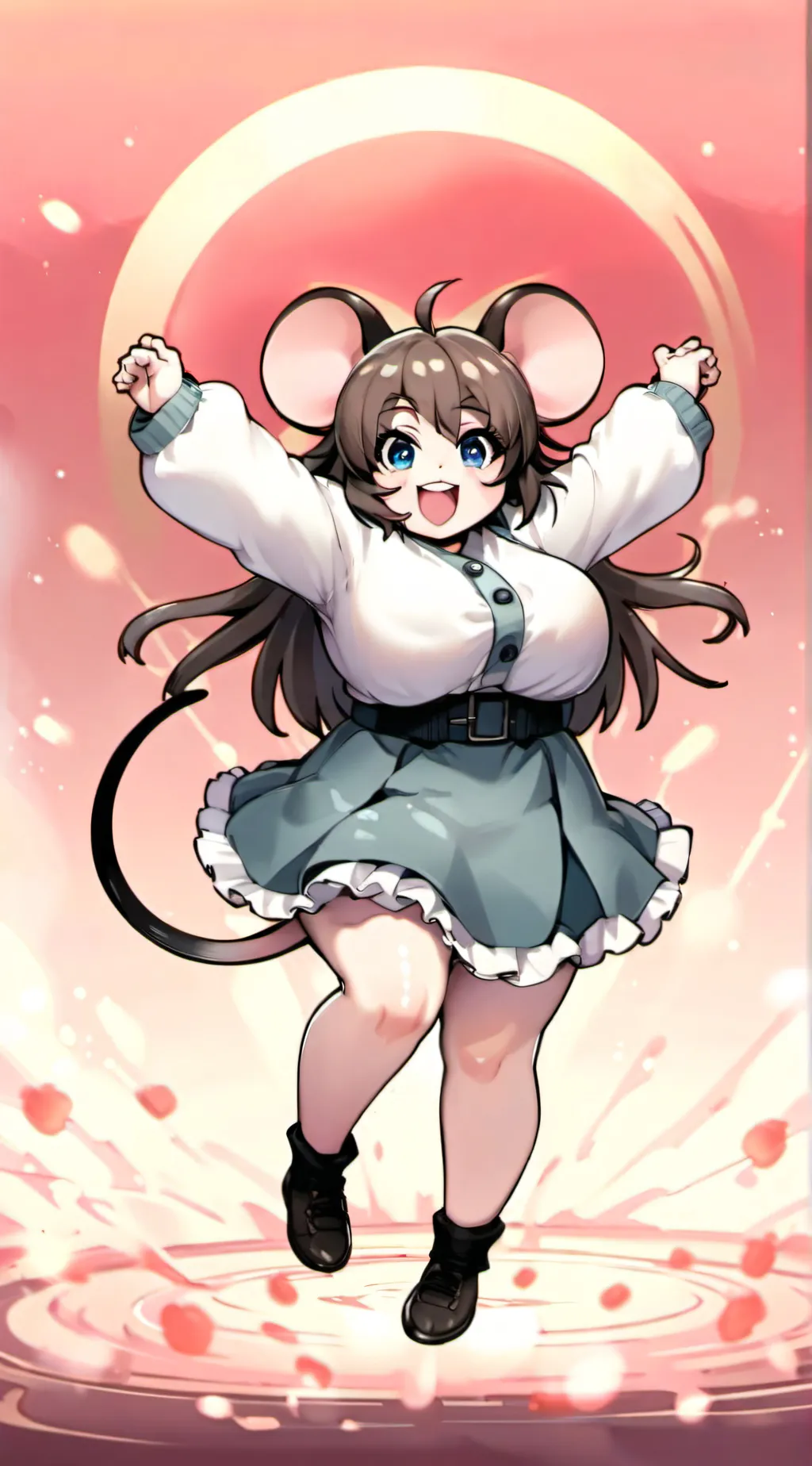 ai character: brie mouse  background