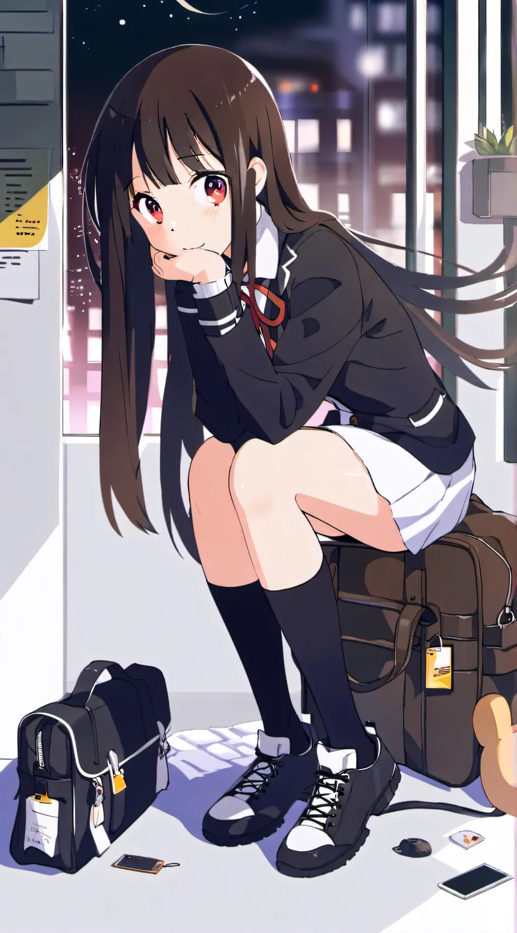 ai character: school..?  background