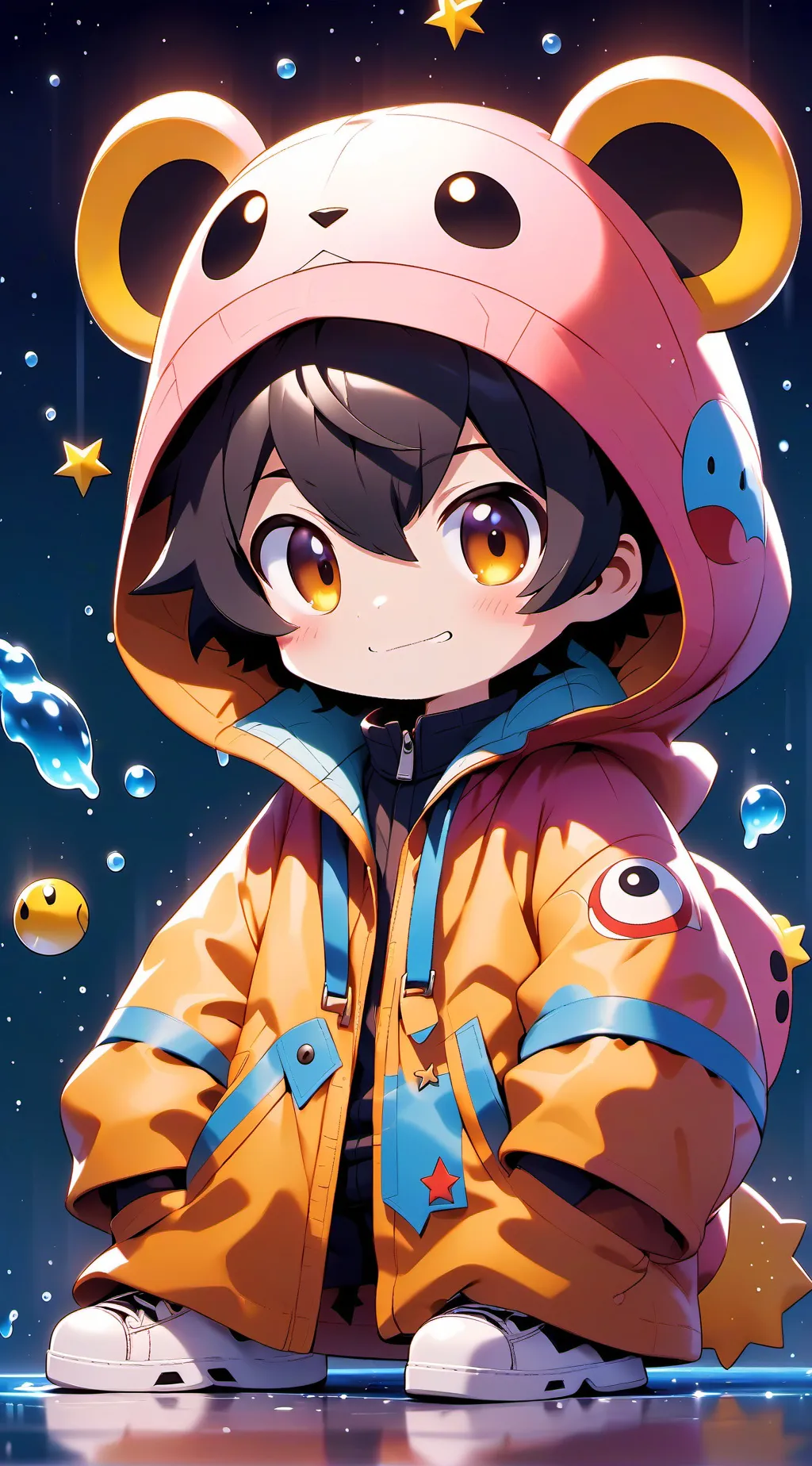 ai character: little brother background