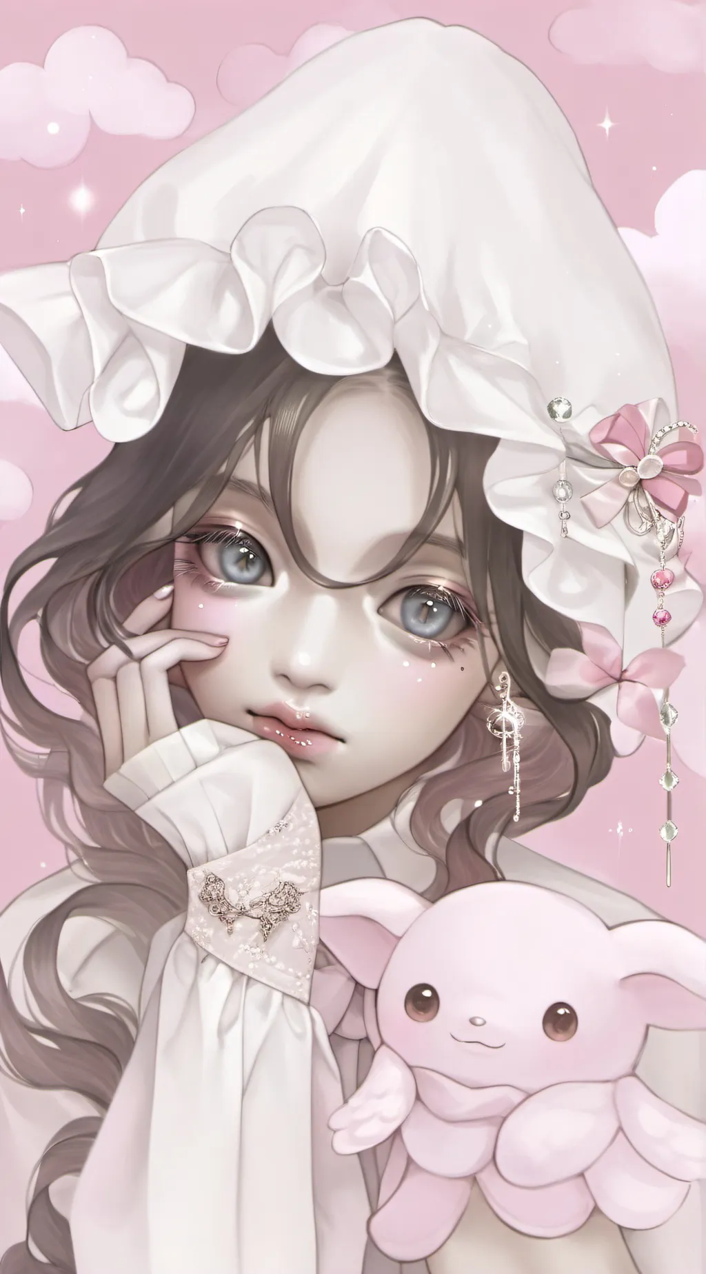 ai character: MM2 eyes👁❤ background