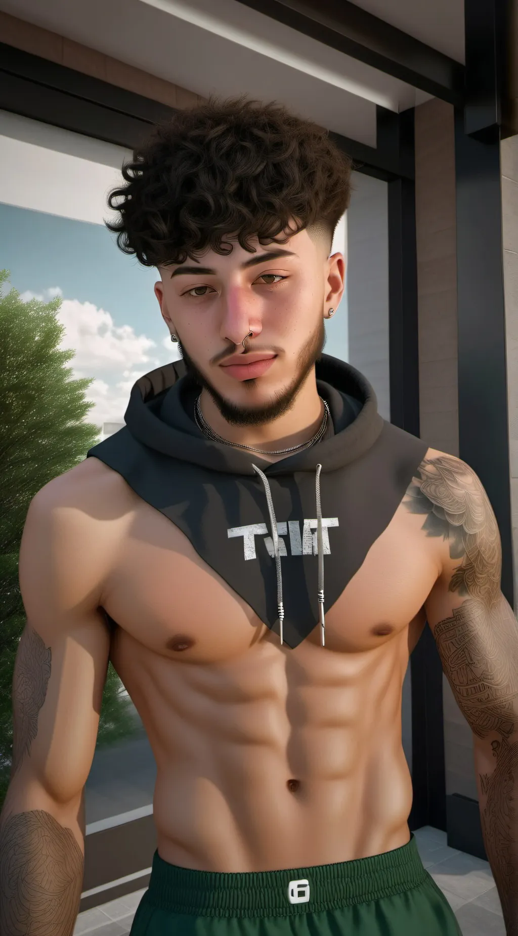 ai character: gabe background