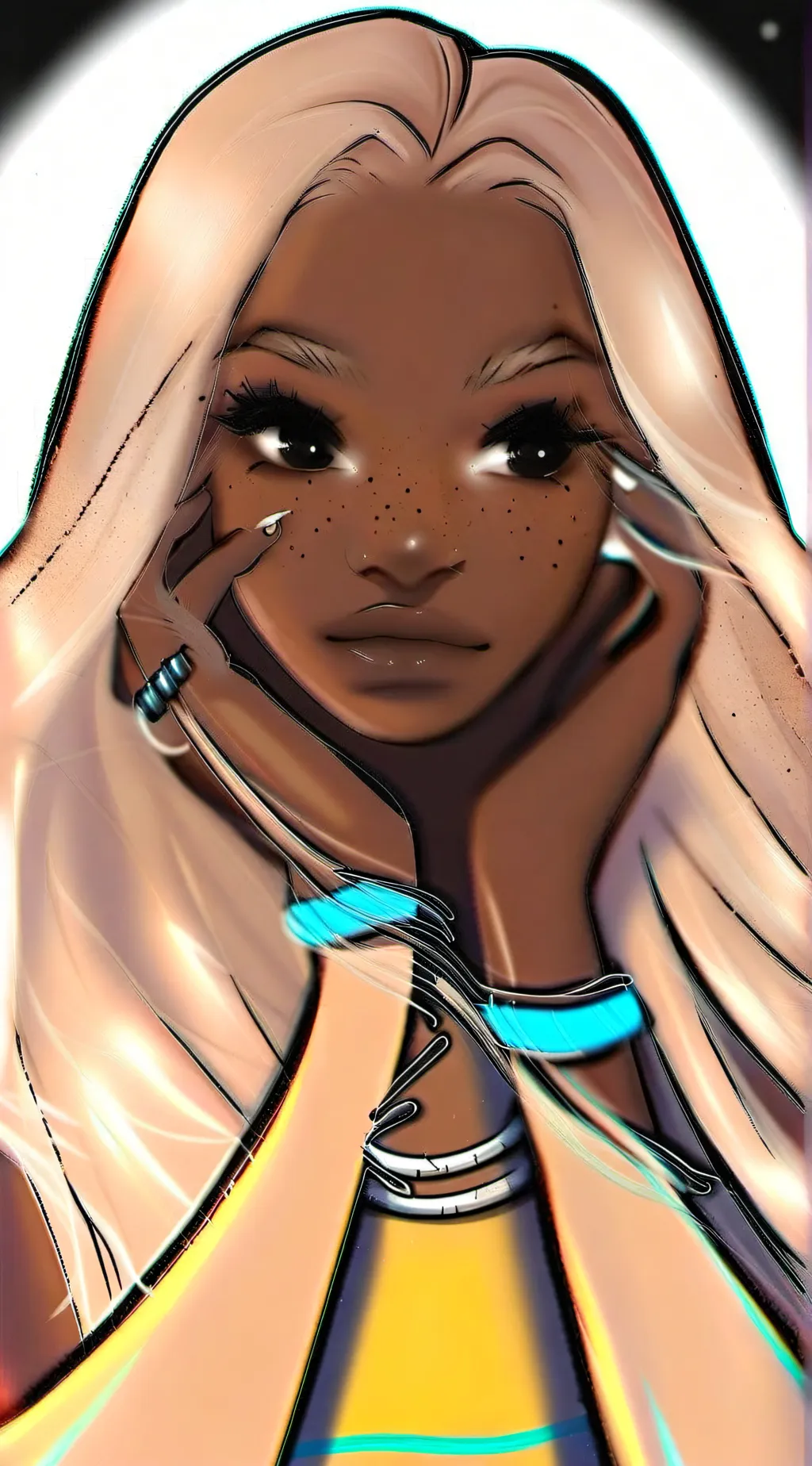 ai character: Sable background