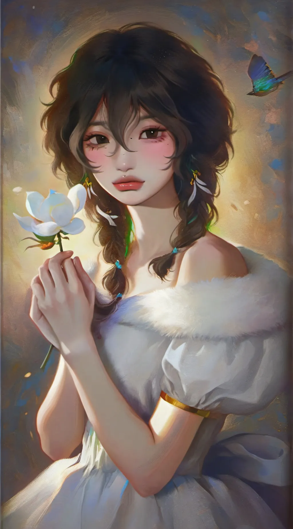 ai character: Muffin background