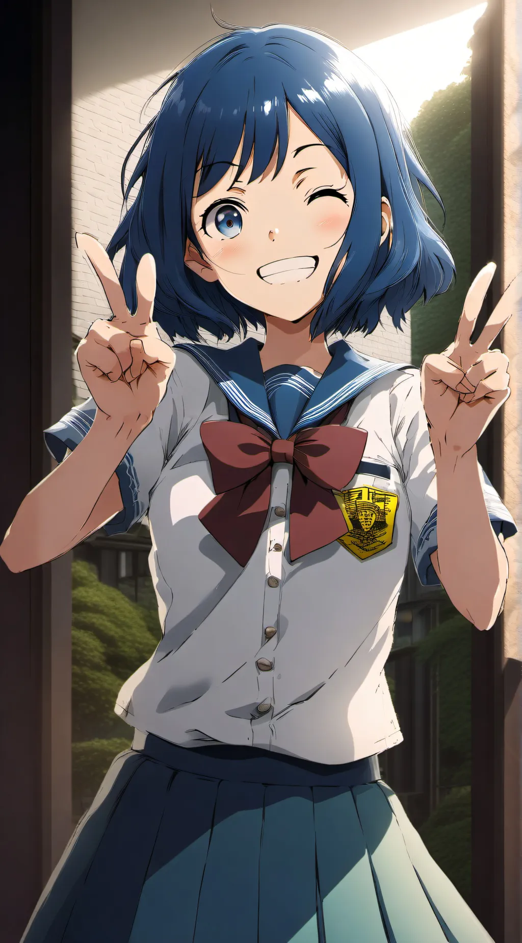 ai character: Anna Yanami background