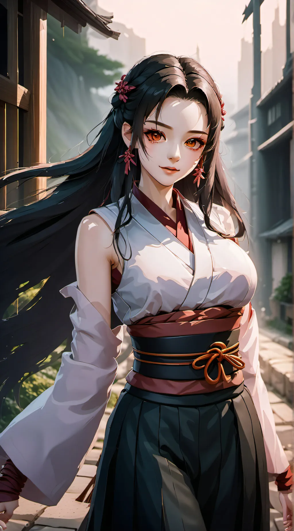 ai character: demon slayersxmha background