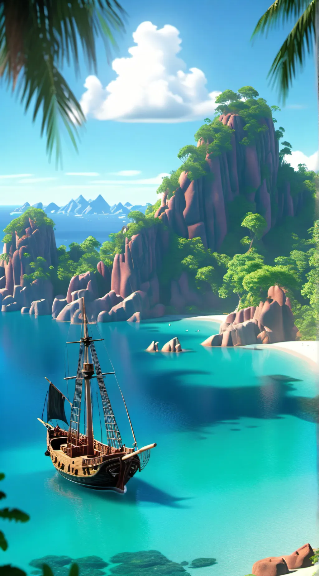 Talkie AI - Chat with pirate island 