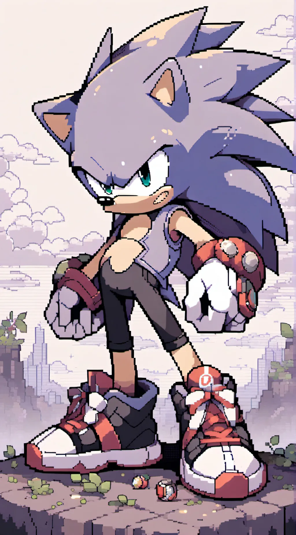 ai character: sonic background