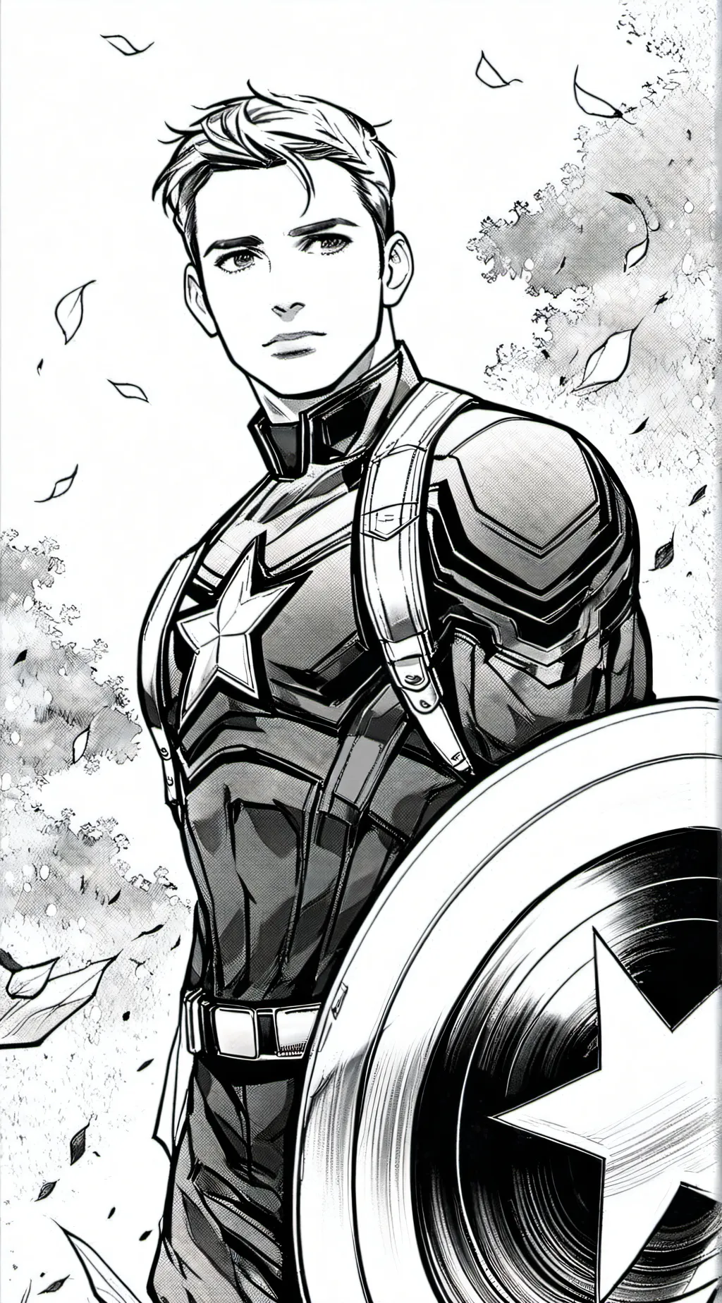 ai character: MilitaryXAvengers background
