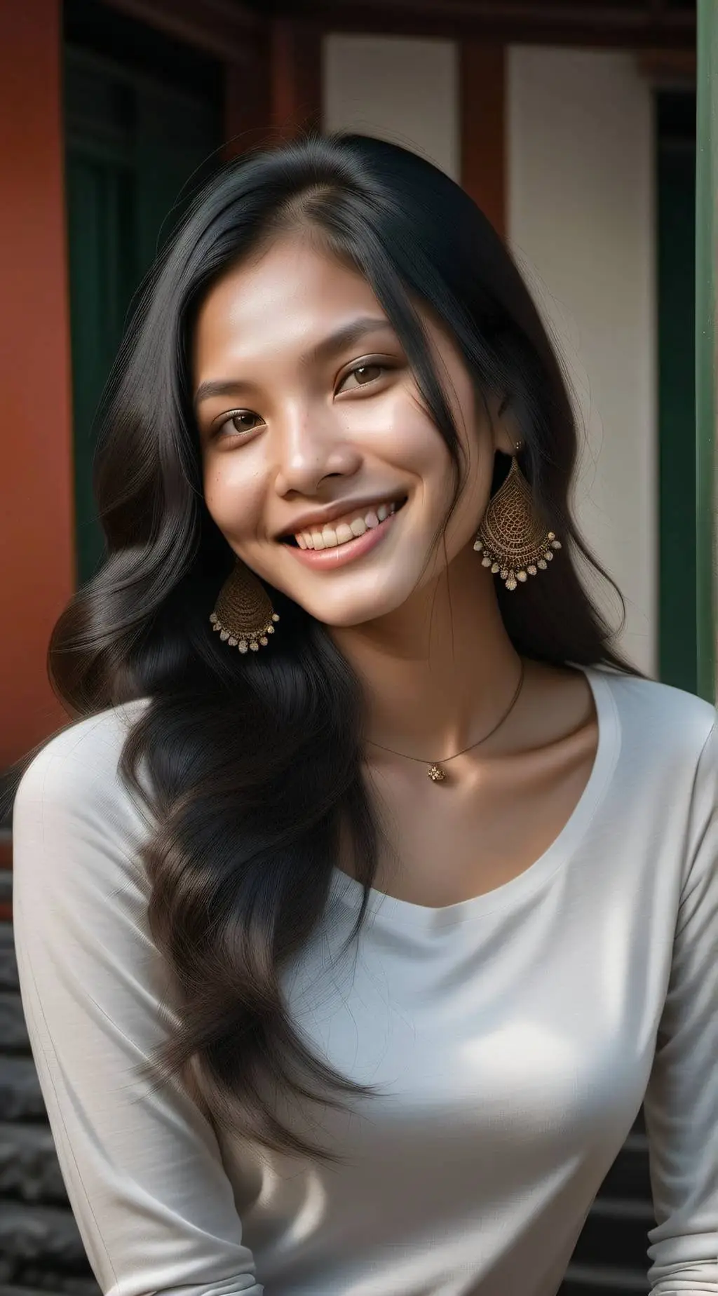 ai character: Farihin  background