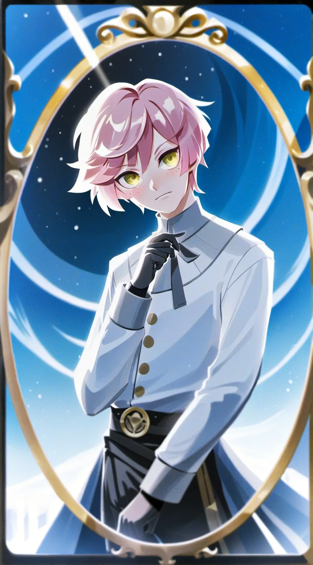 ai character: •~Glisten~• background