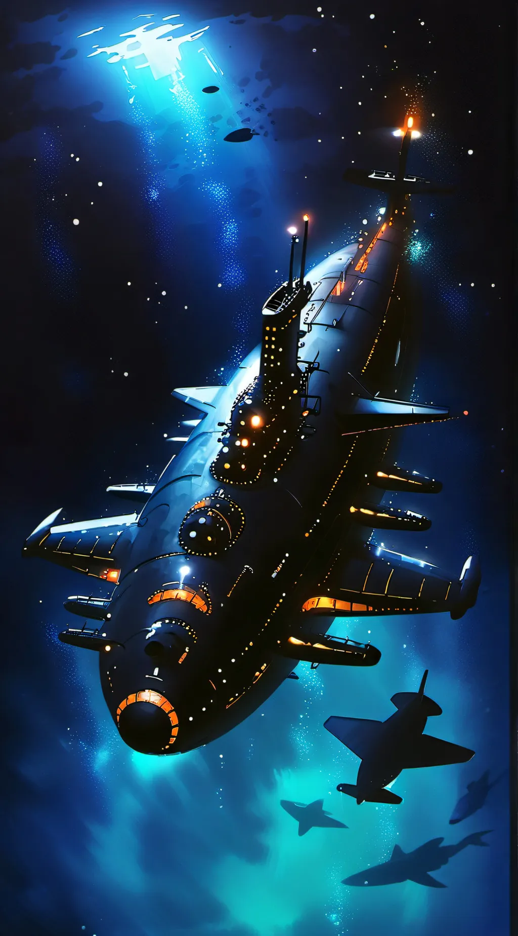 ai character: Submarine background