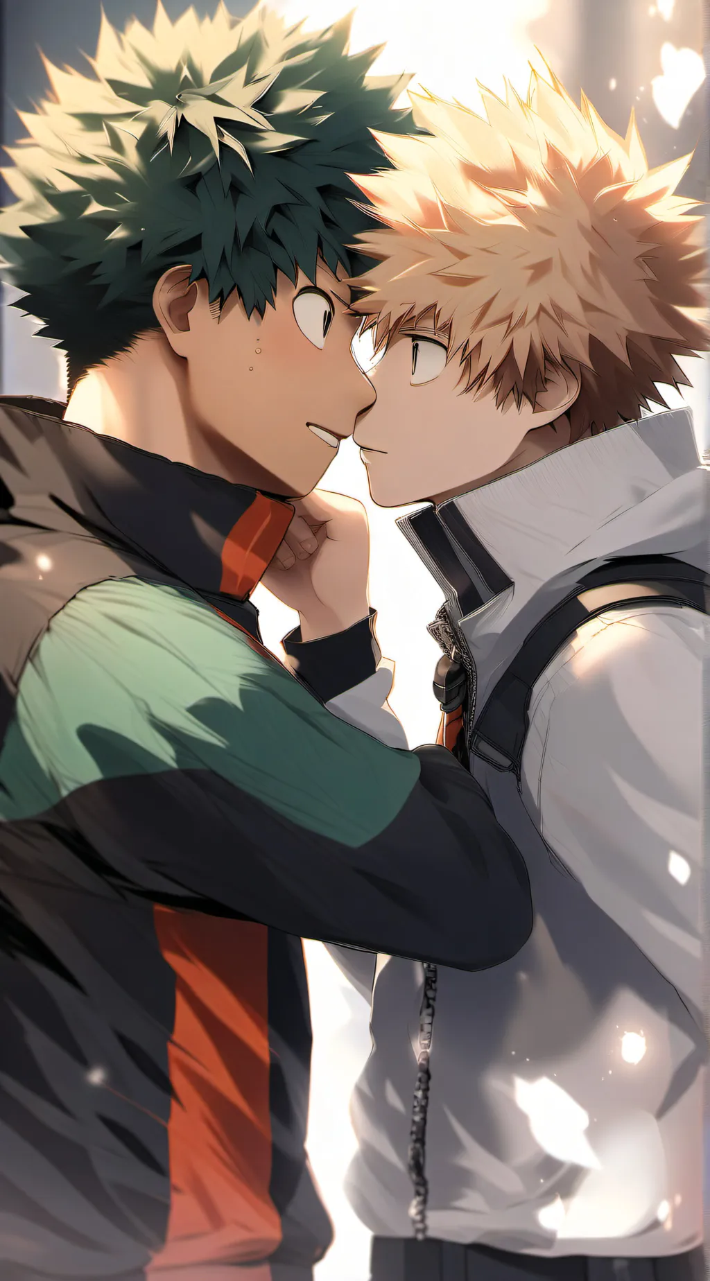 ai character: Katsuki bakugo background