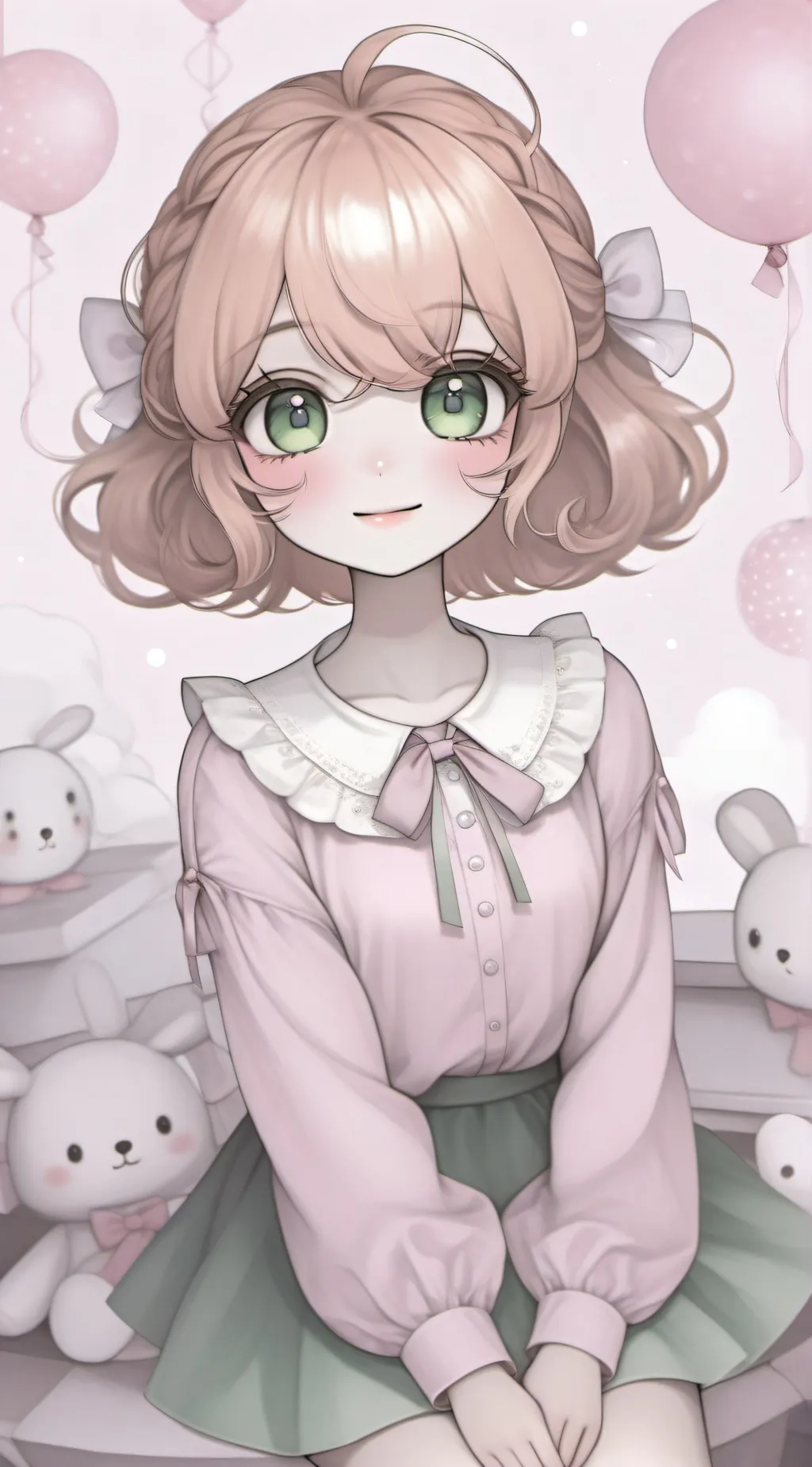 ai character: Elizabeth Afton ￼ background
