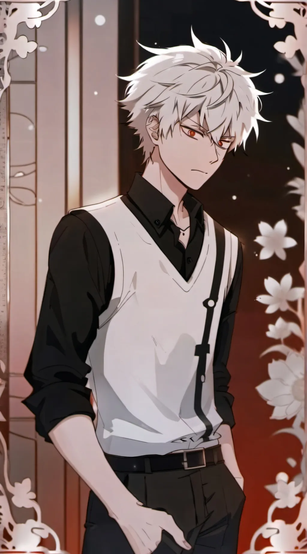ai character: kacchan  background