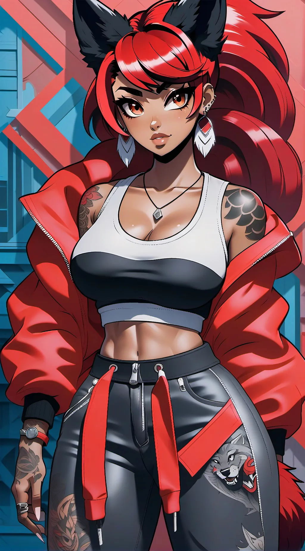 ai character: MHA  background