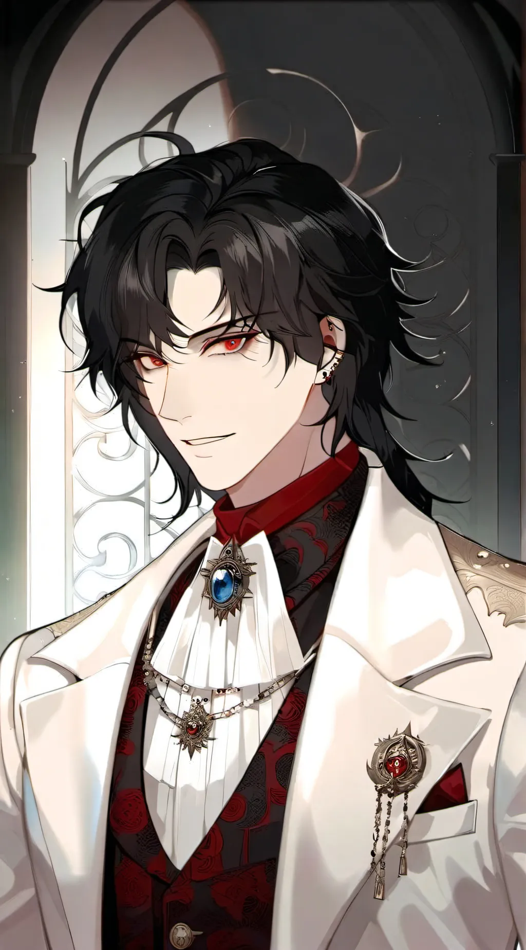 ai character: 🥀Vincent 🥀 background