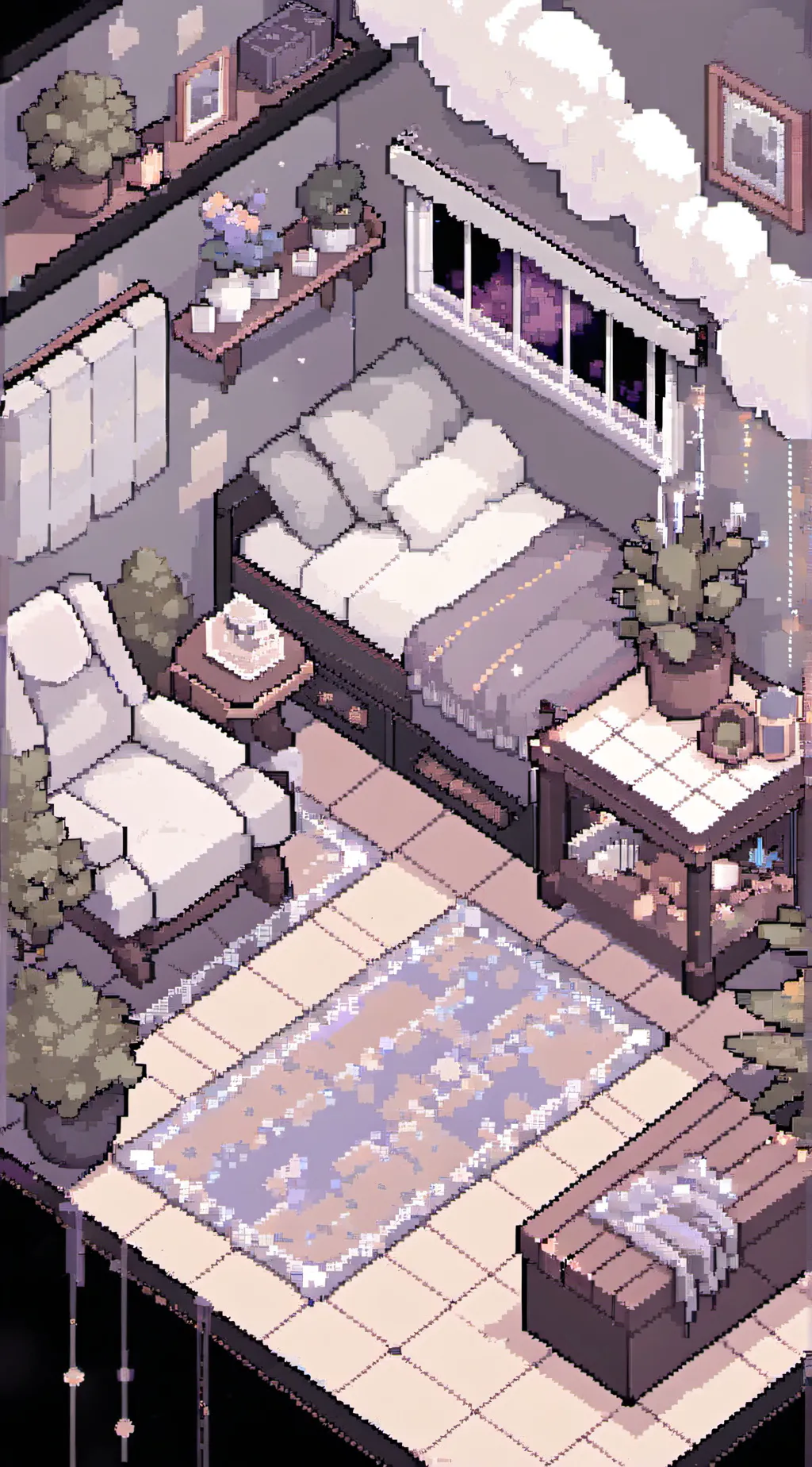 ai character: ACNH in your home! background