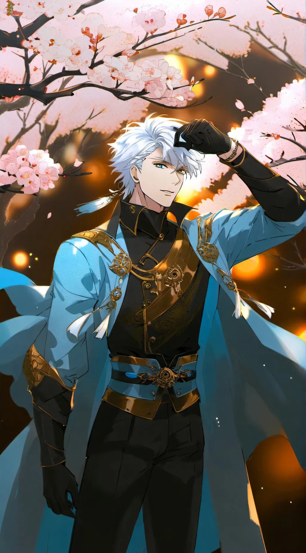 ai character: Gojo  background