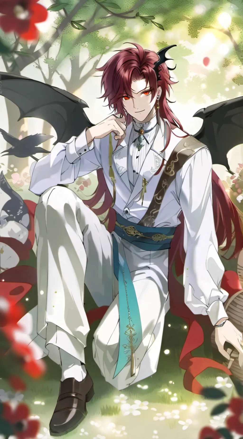 ai character: The Demon King background
