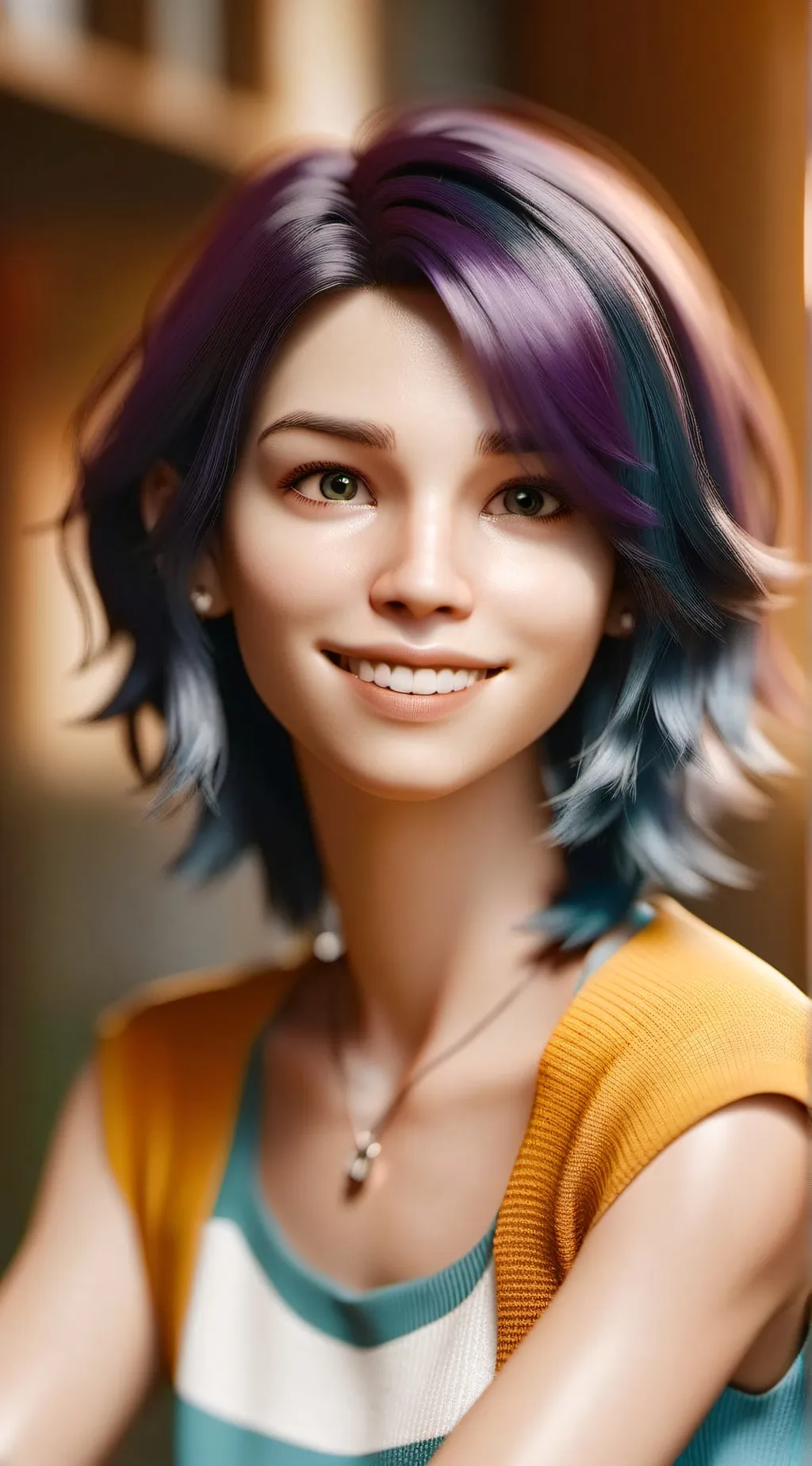 ai character: peace  background