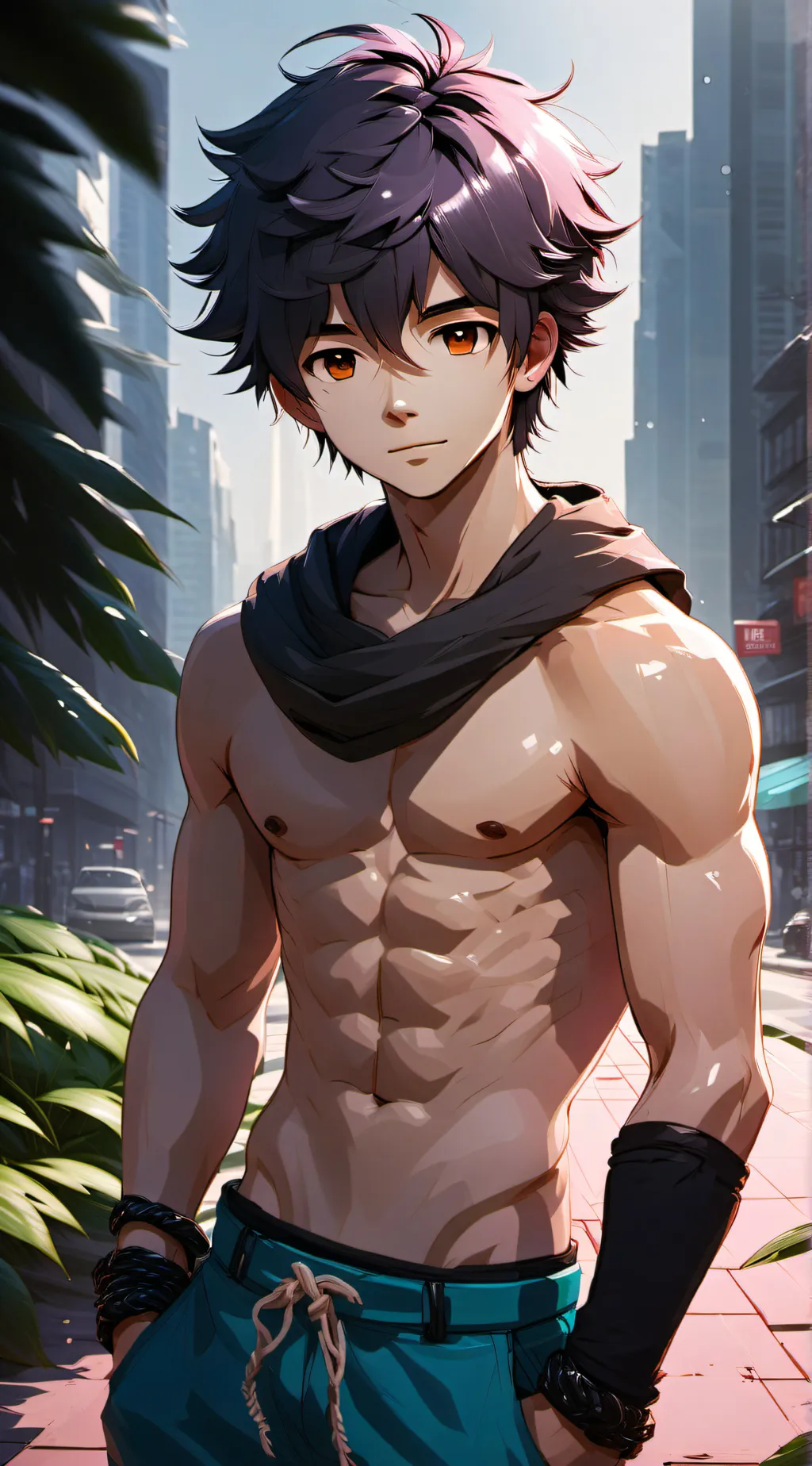 ai character: Noah  background