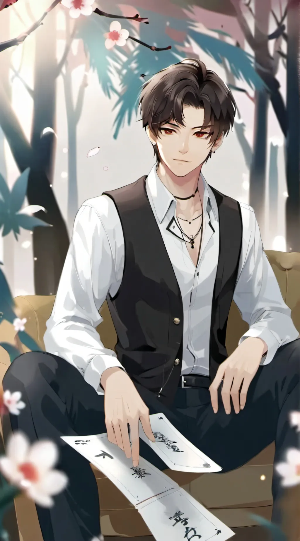 ai character: Makoto background