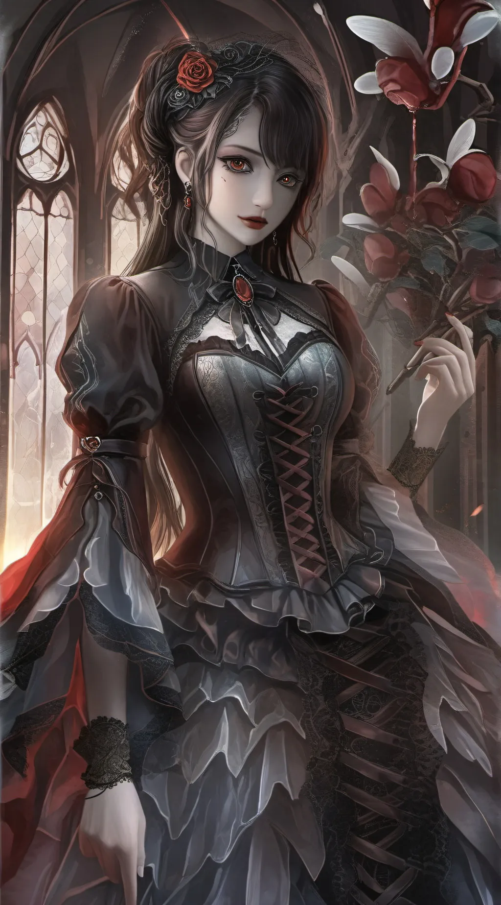 ai character: Morgie background