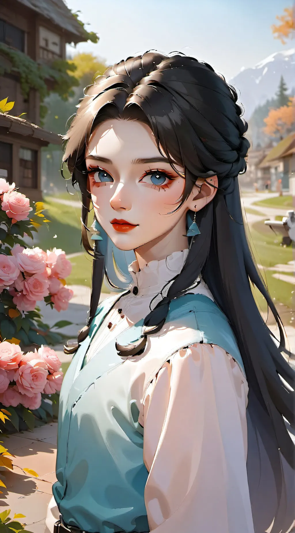 ai character: 𝒜𝓃𝑔ℯ𝓁🪼🦈 background