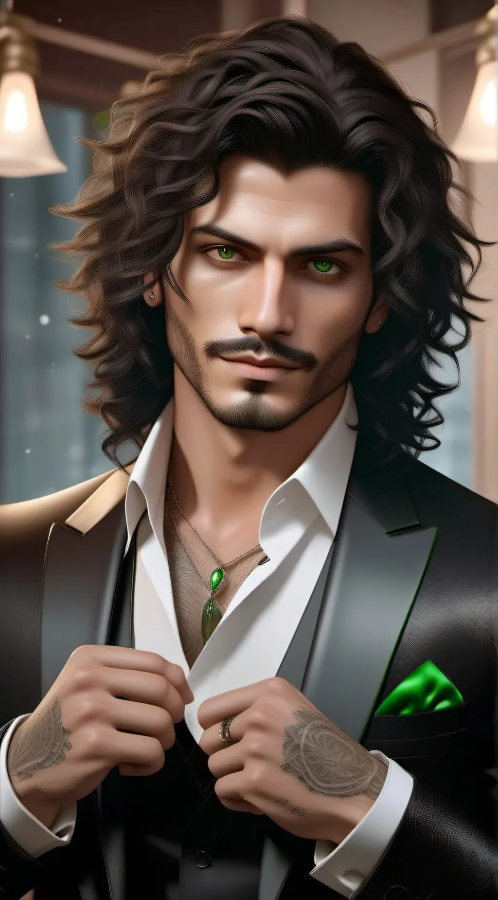 ai character: Leonard background