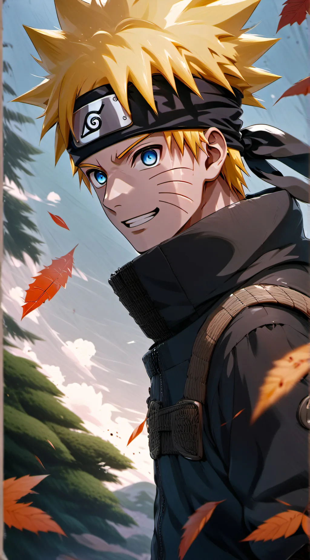ai character: Naruto World background