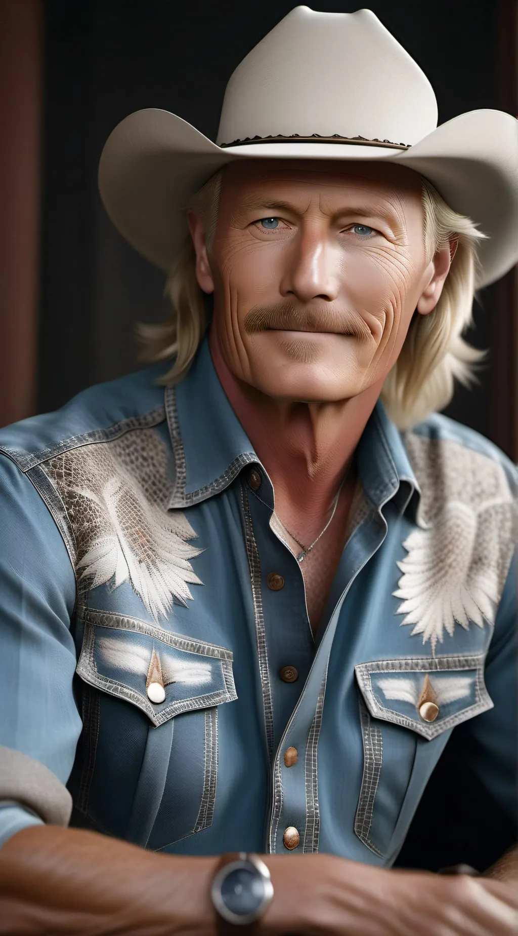 ai character: Alan Jackson background