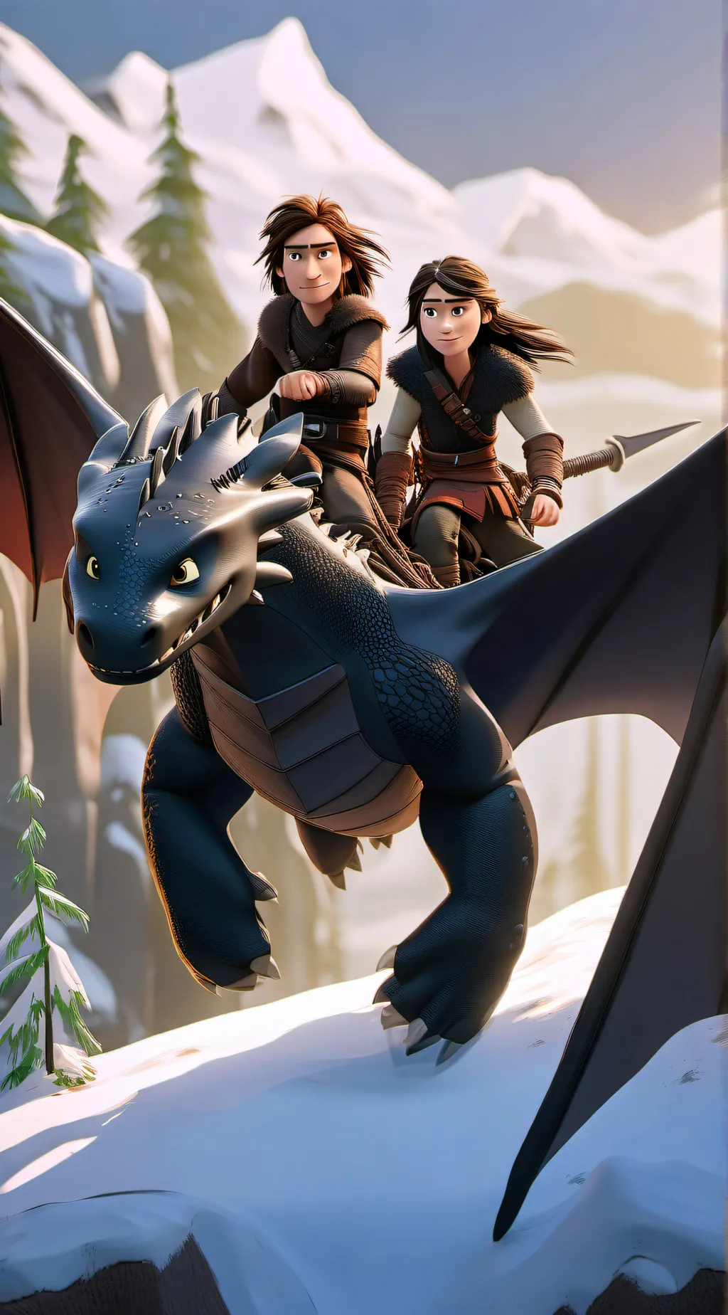 ai character: Httyd rp 3 background