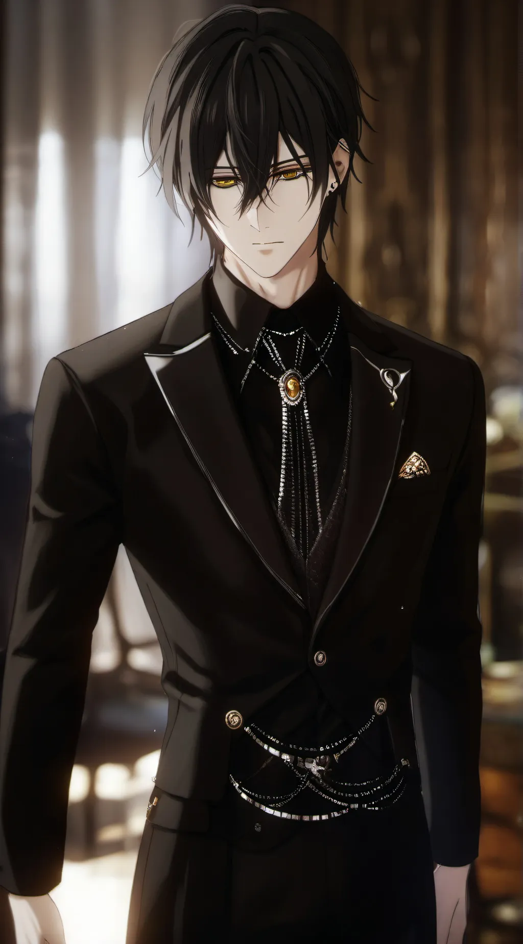 ai character: Ash background