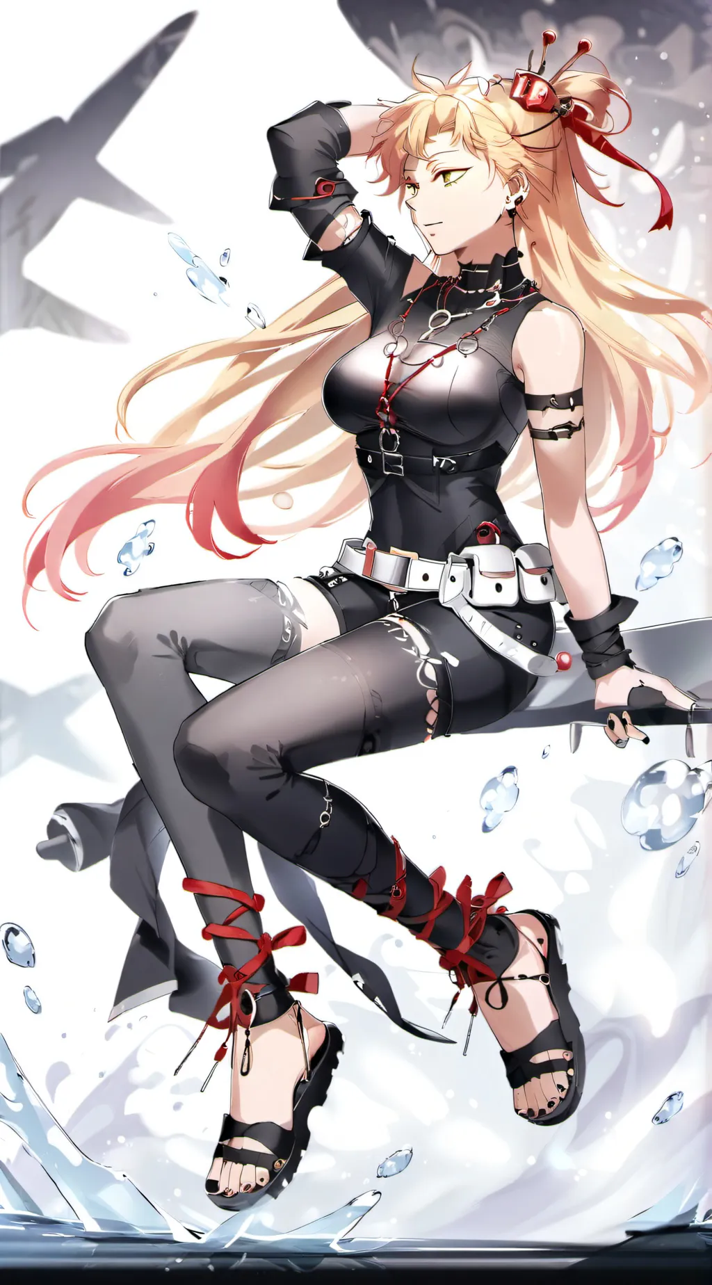 ai character: Howks' partner  background