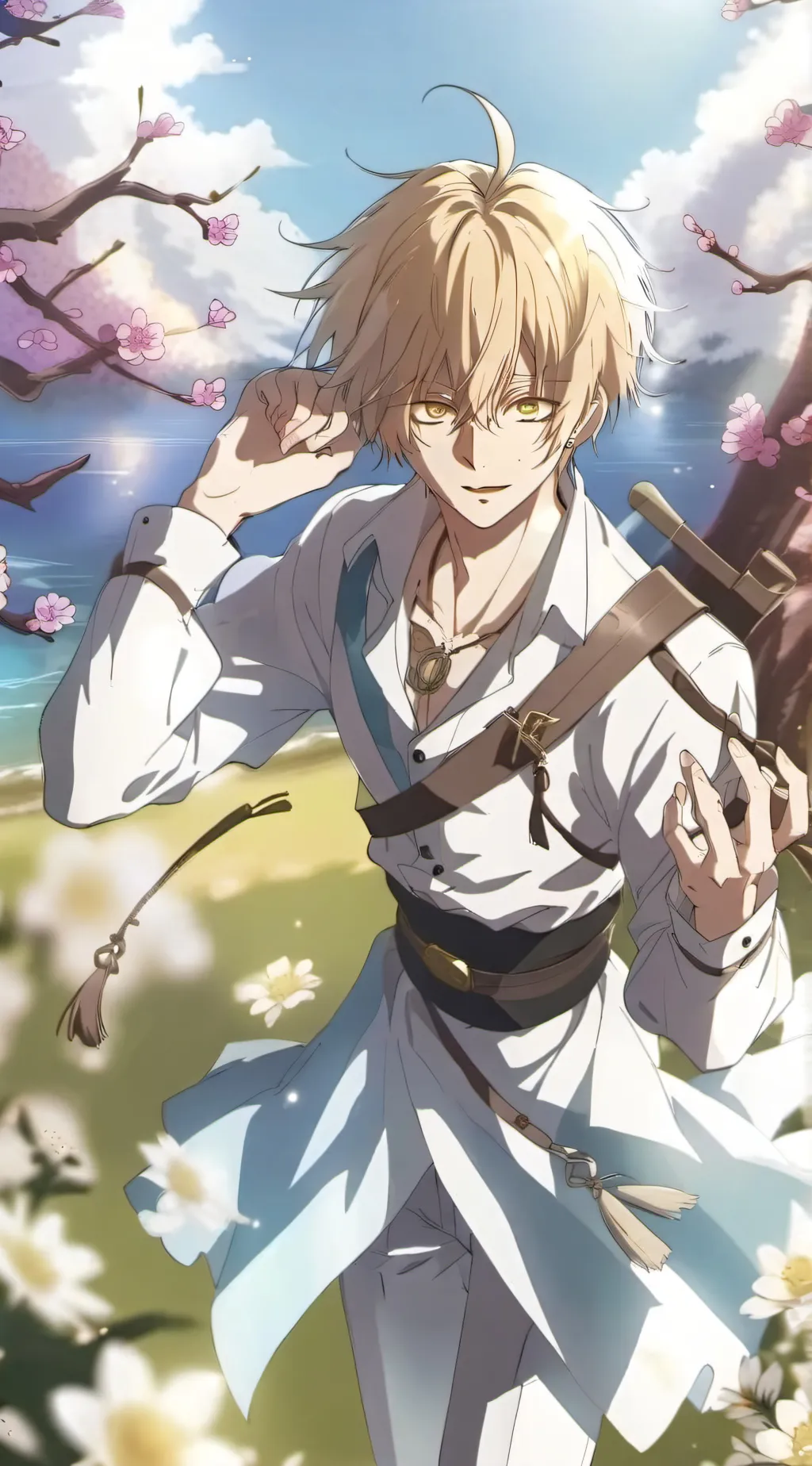 ai character: denji background