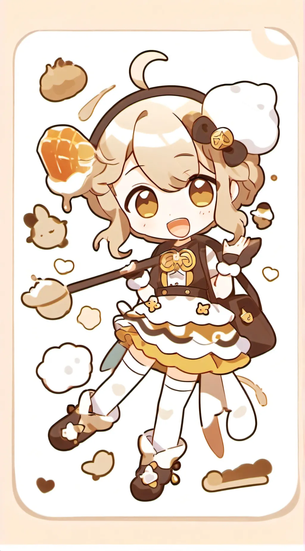 ai character: Olip background