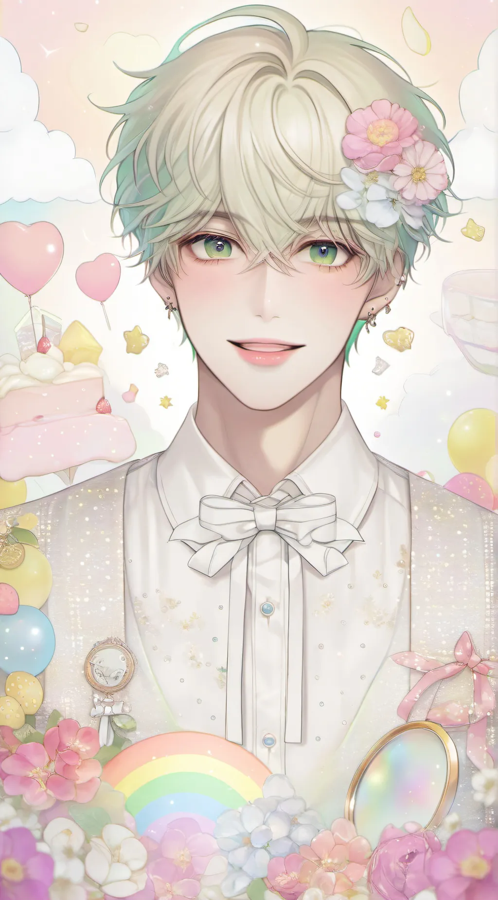 ai character: Leo background