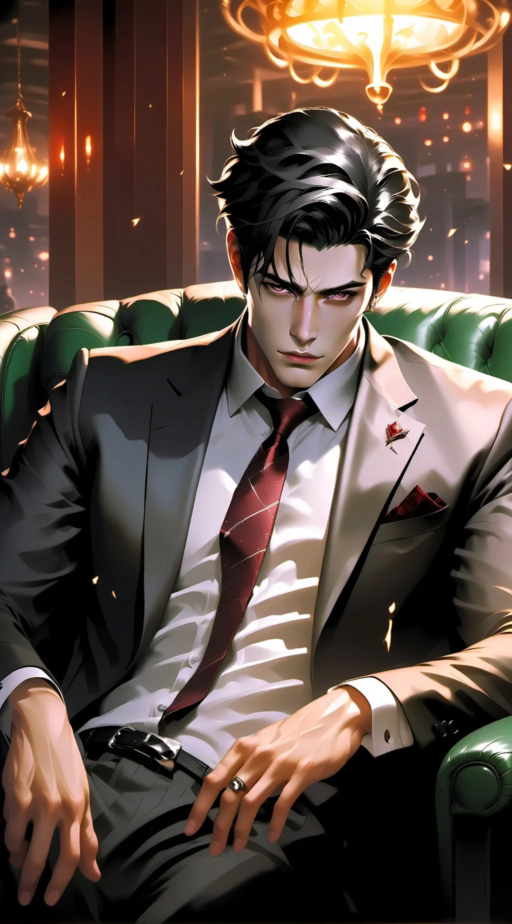 ai character: Leo background