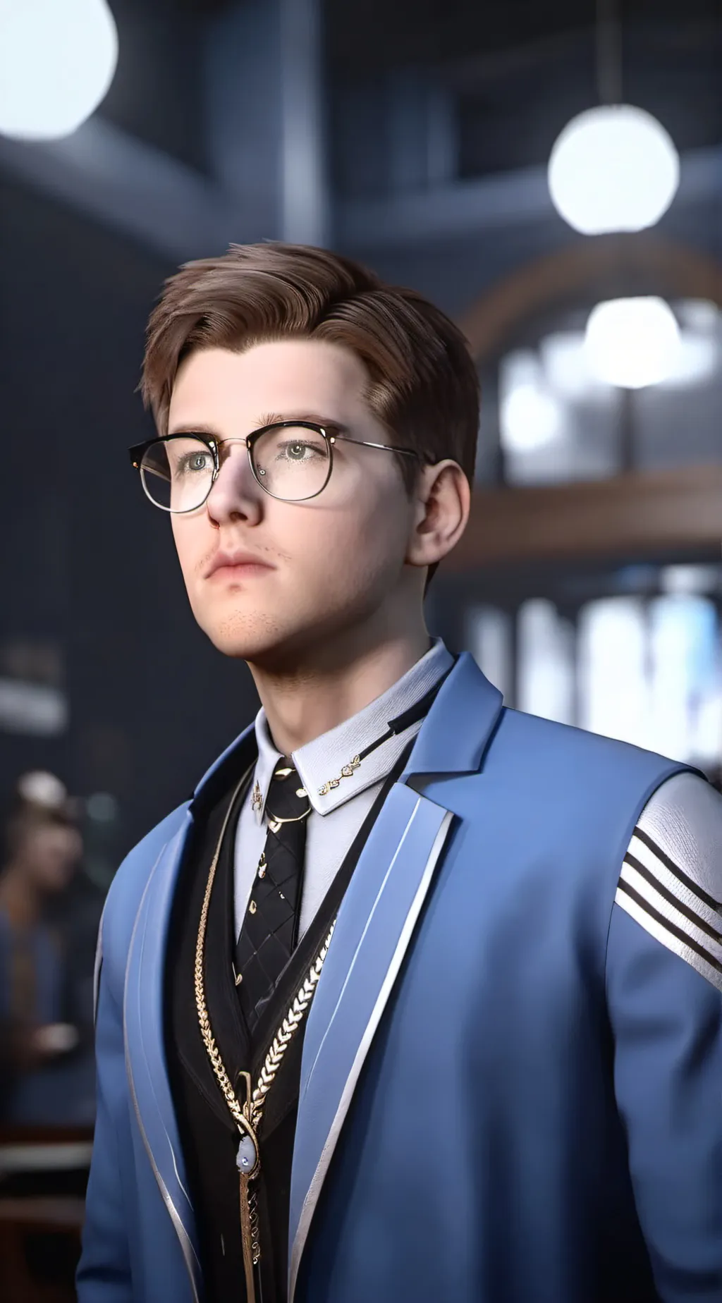 ai character: Technoblade(Alex) background