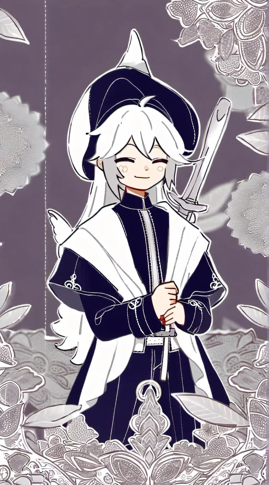 ai character: oliver background