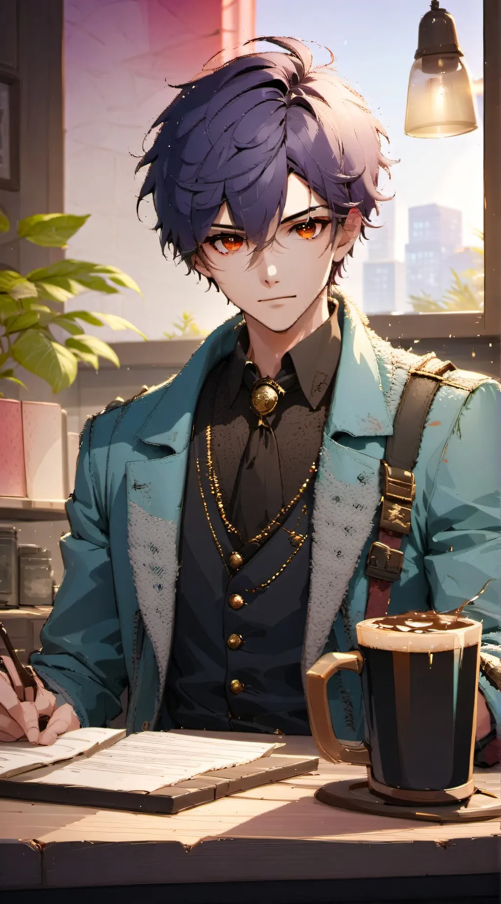 ai character: milo background