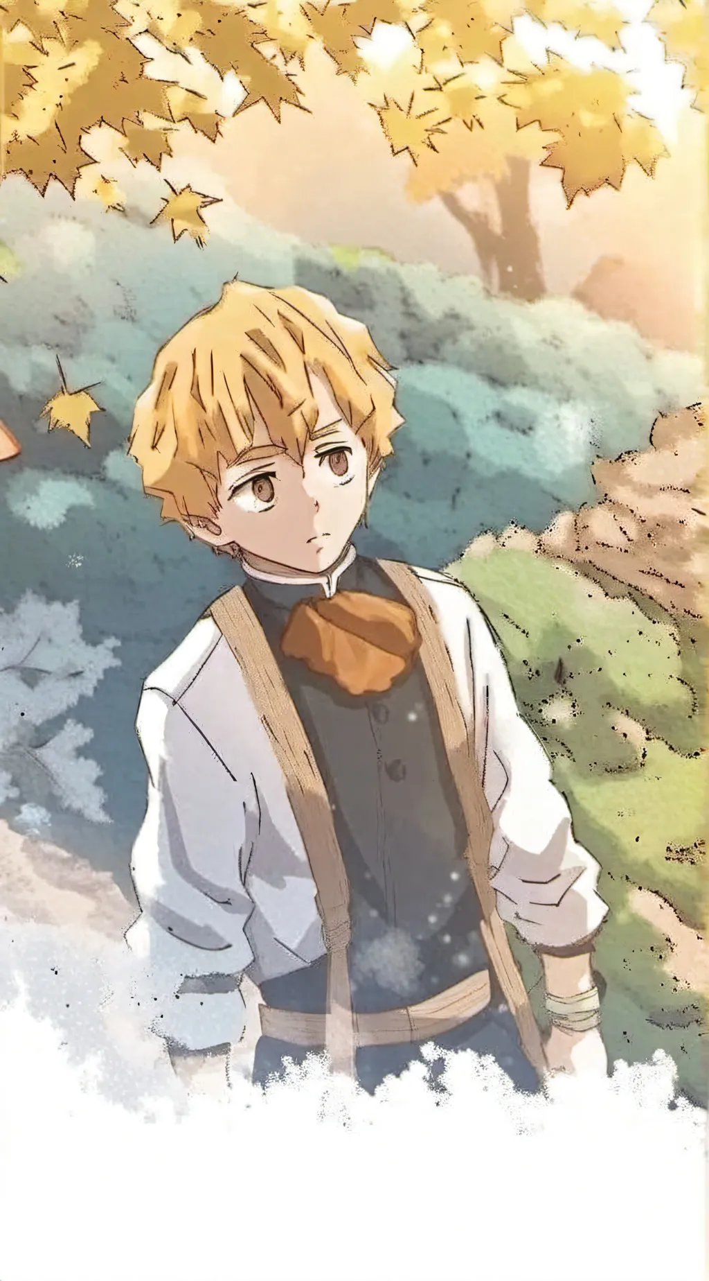 ai character: Zenitsu background