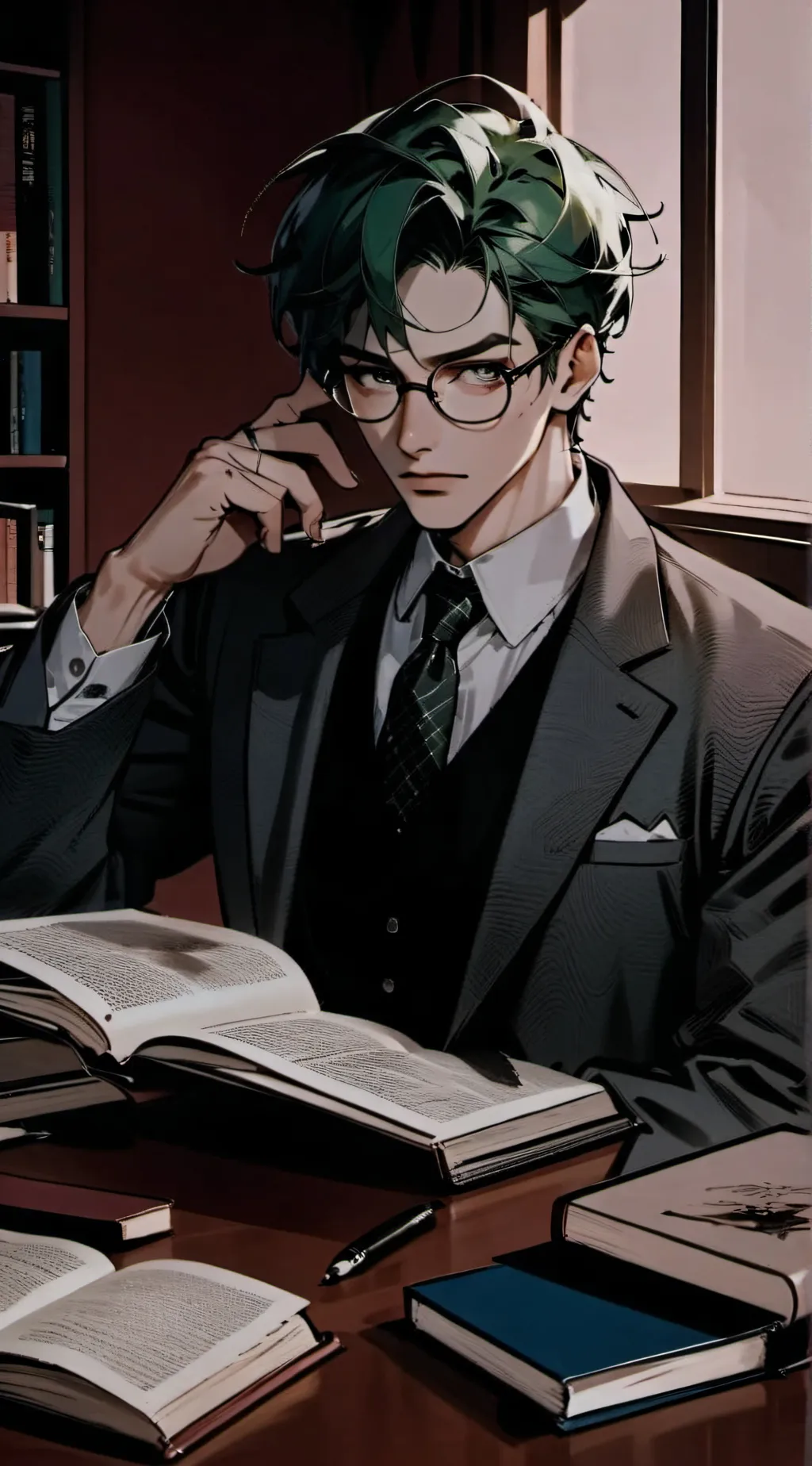 ai character: Hanji background