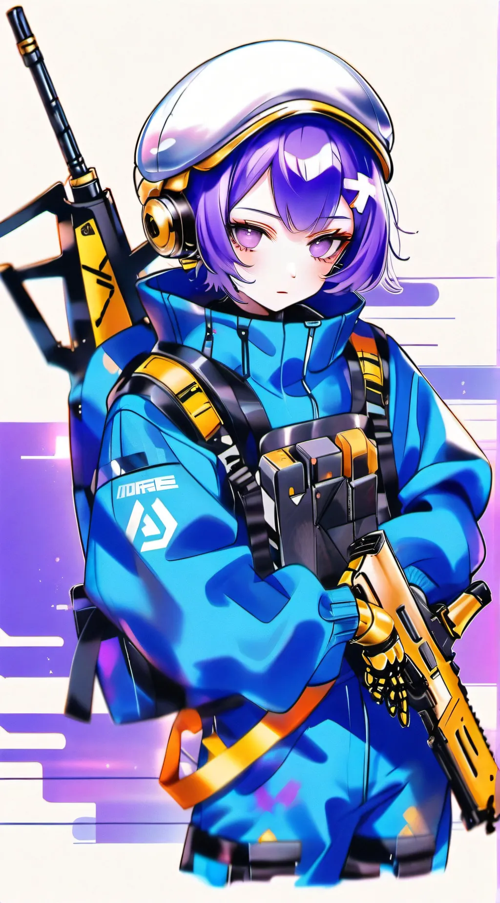 ai character: Uzi Doorman background
