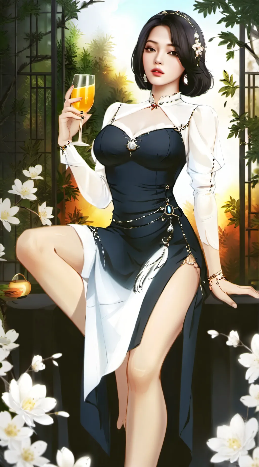 ai character: 𒀱 Juice Seller background