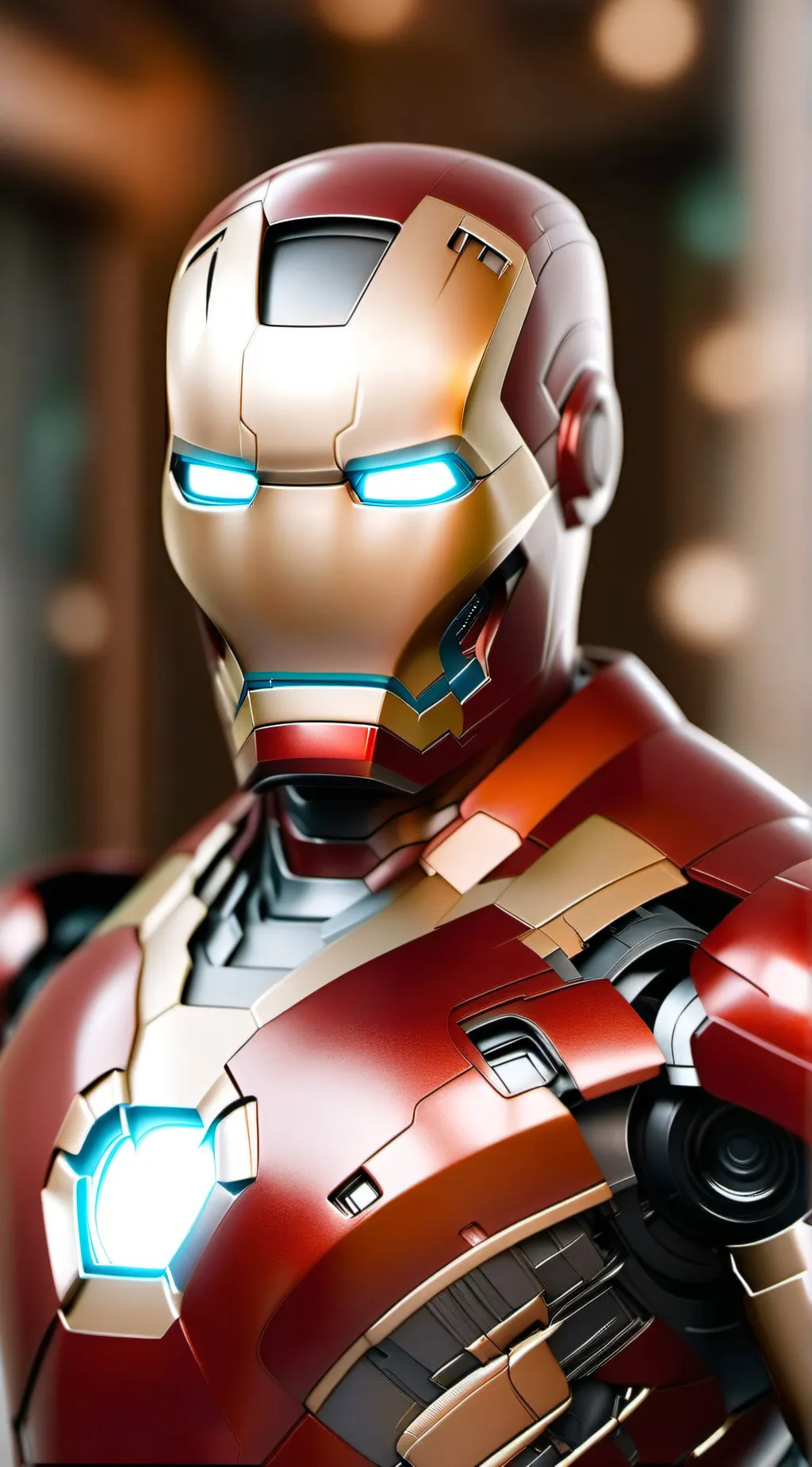 ai character: Iron man background