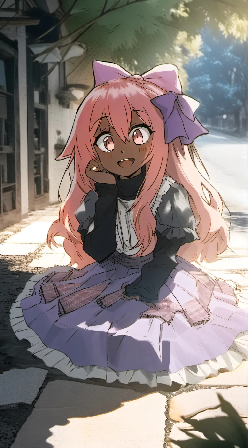 ai character: koko davis background