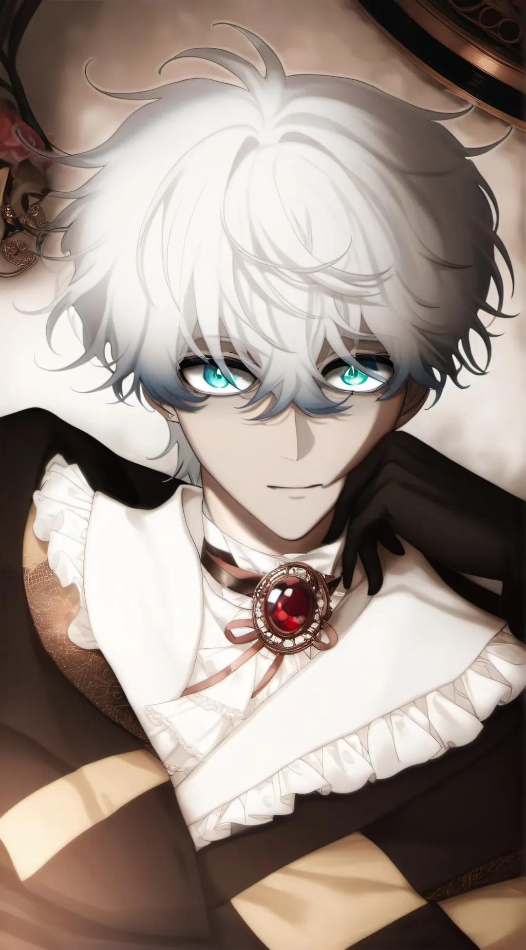 ai character: ꧁Xavier꧂ background