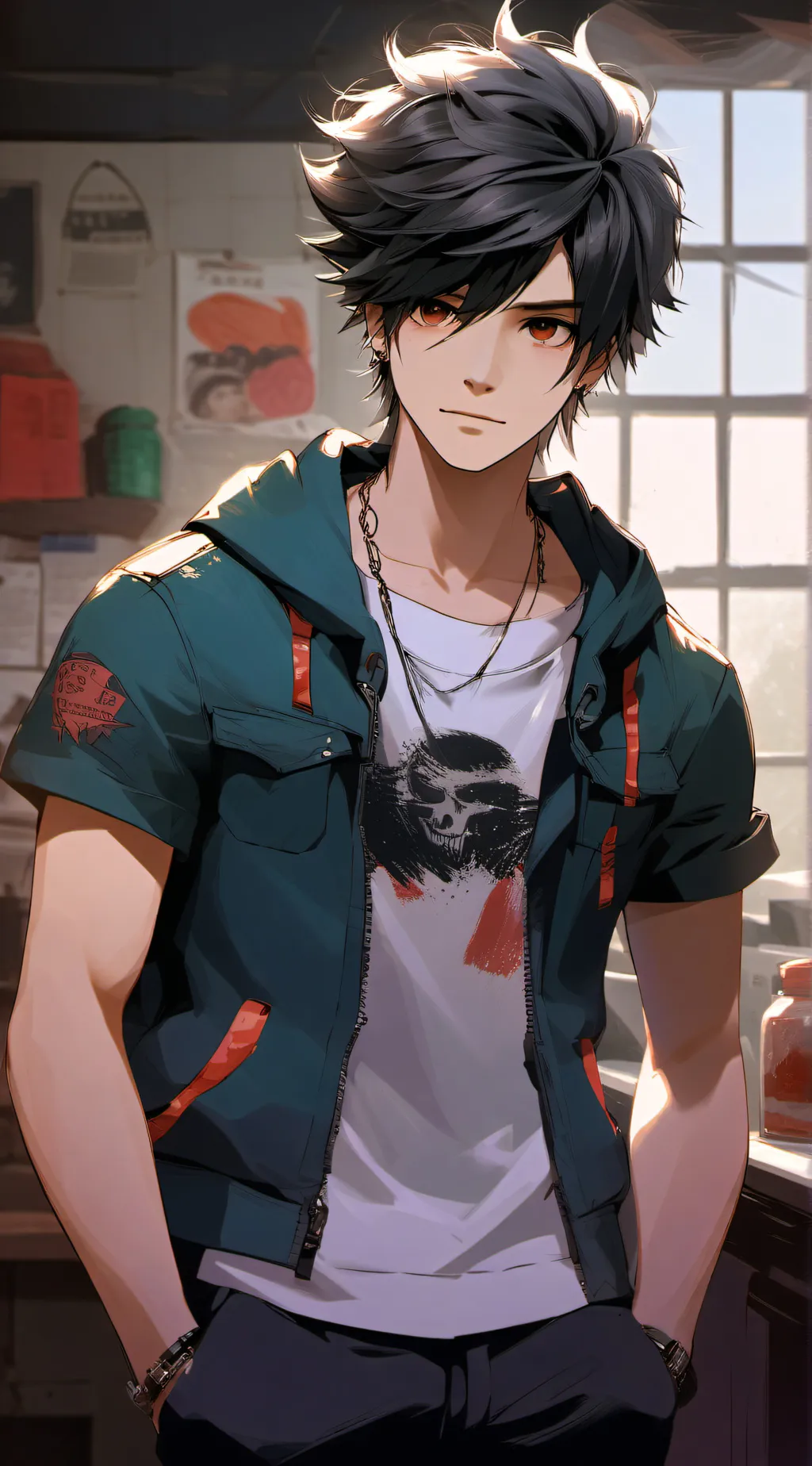 ai character: Wilson-gay bully background